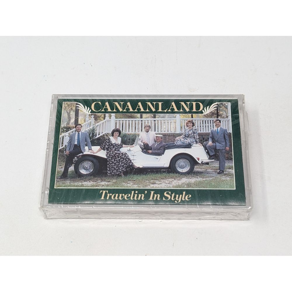 Canaanland Travelin In Style Southern Gospel Cassette Tape Summit Records NEW‎